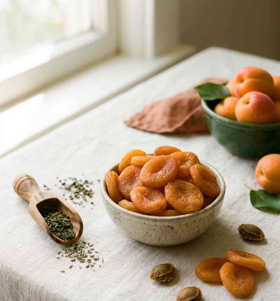 Dried apricots