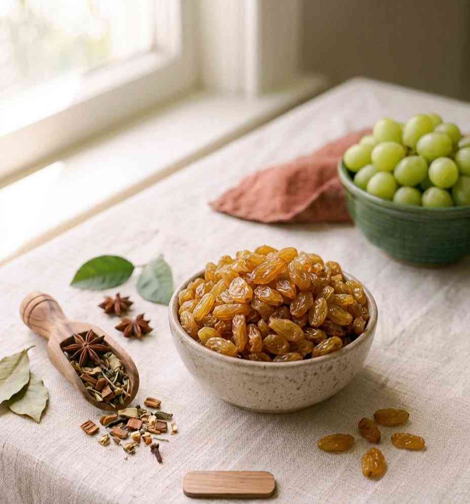 Golden raisins